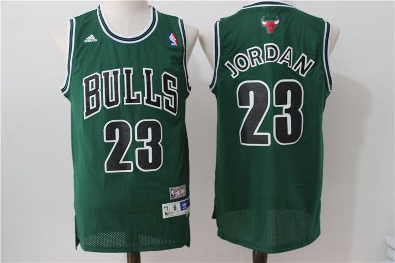 Men Chicago Bulls #23 Jordan Green Adidas NBA Jersey
